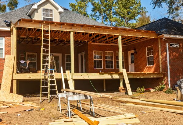 Sagging Deck Repair in Gainesville