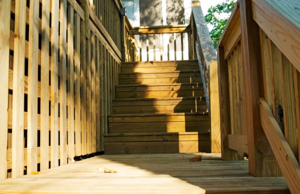 Deck Steps Replacement in Gainesville