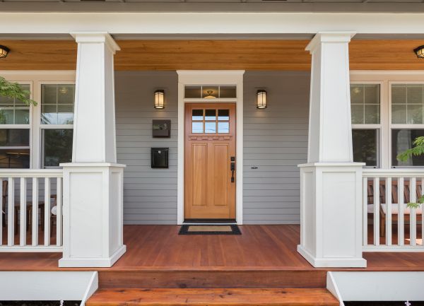 Wood Porch Construction in Gainesville