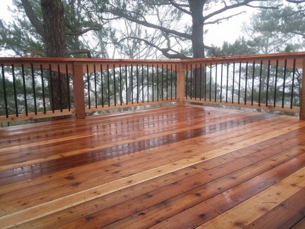 Cedar Deck Repair in Gainesville